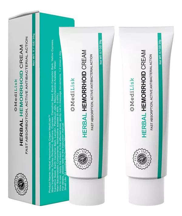 2x1 - Crema Herbal para Hemorroides