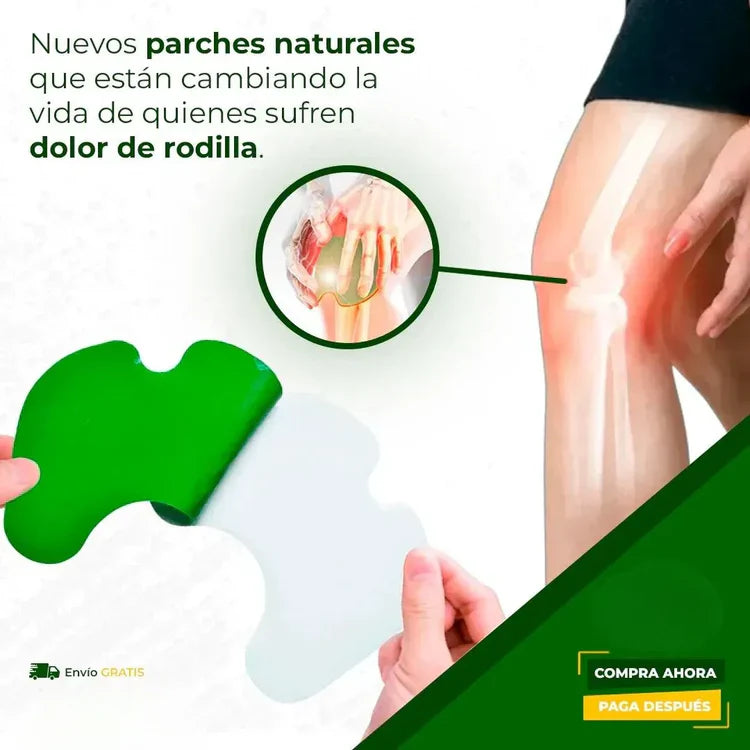 Pack de 10 Parches para Aliviar el Dolor de Rodillas ¡MEGA PROMO, ENVÍO GRATIS!