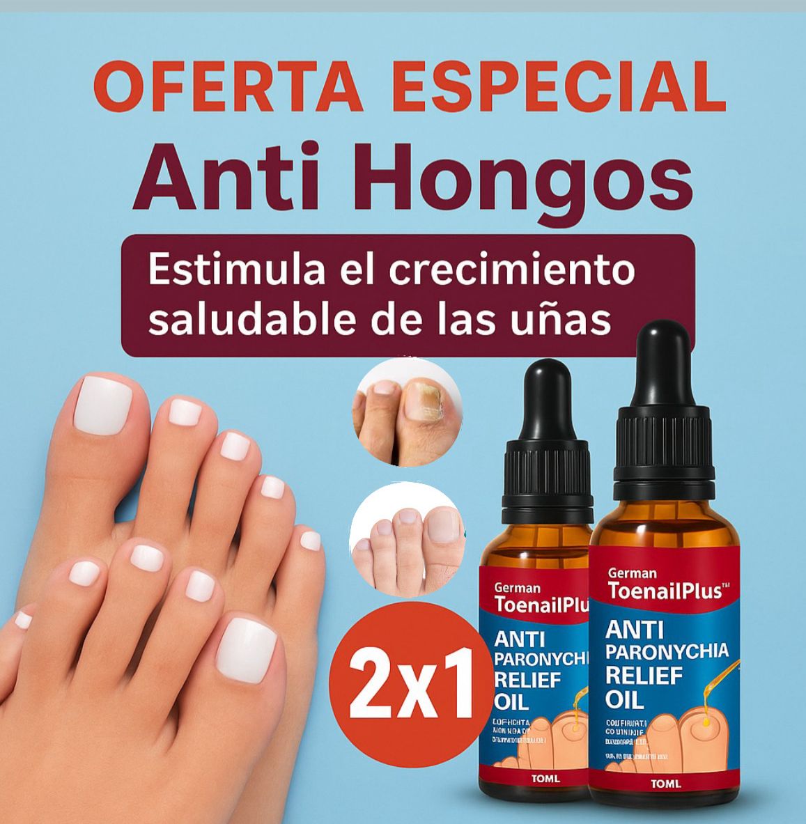 🌿¡Nuevo! Antihongos Pro Repair Oil Max™  - Adiós a los hongos en solo 7 días