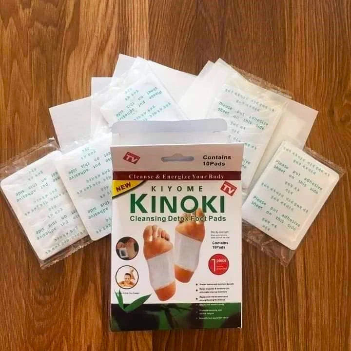 Pack de 10 Parches Kinoki™ Detox | Elimina toxinas y duerme profundo (¡MEGA PROMO, ENVÍO GRATIS!)