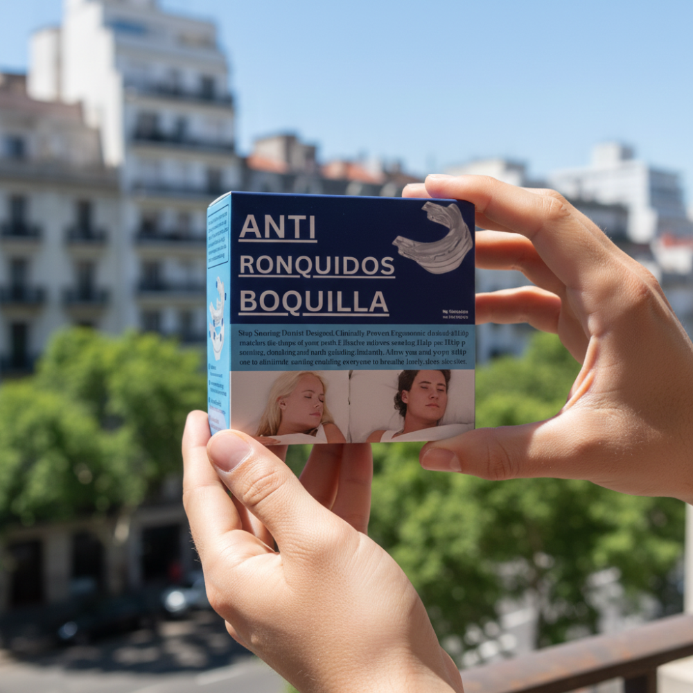 Adiós Ronquidos - Despertate descansado — todos los días.