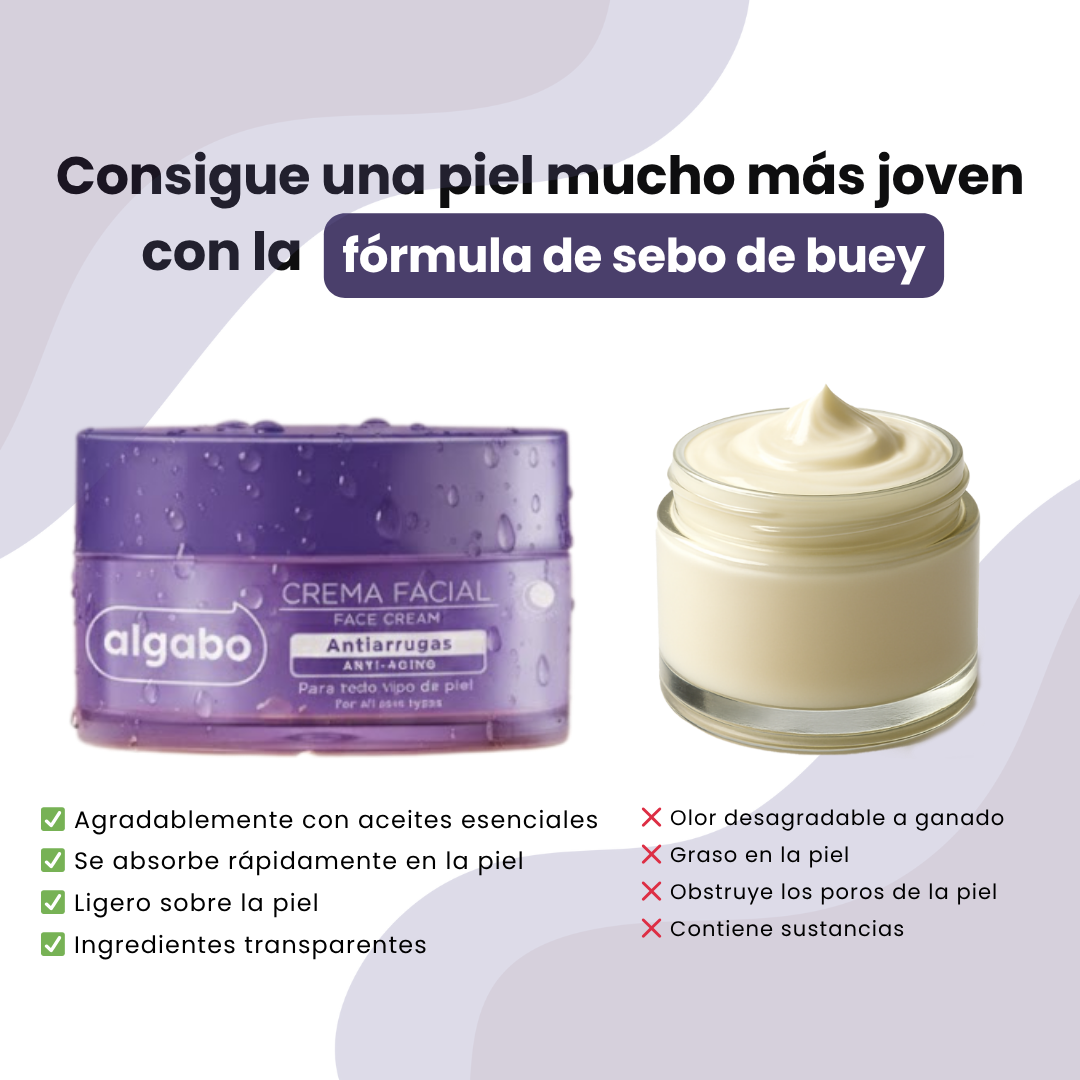 Bálsamo de Sebo Lifting Instantáneo + Reafirmante Facial Antiarrugas