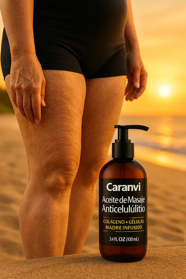 Aceite reafirmante anticelulítico para mujeres