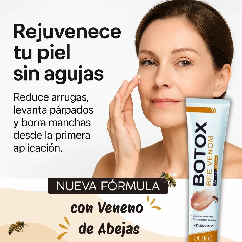 Crema BioAqua Anti-Arrugas Botox Natural con Veneno de Abeja 🐝✨ – Ouhoe™