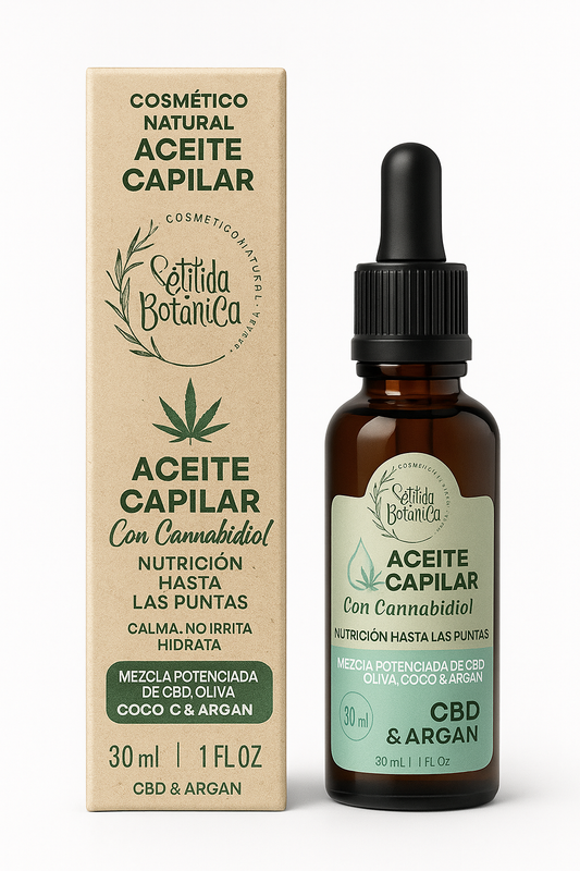 Aceite Capilar con Cannabidiol (CBD & Argán)