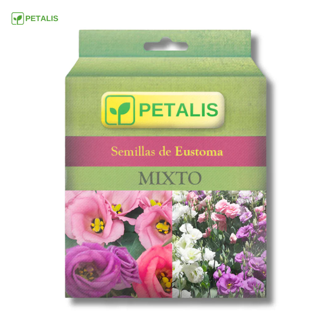 SEMILLAS ORGÁNICAS FLORALES DE EUSTOMA - PETALIS™ (400 SEMILLAS)