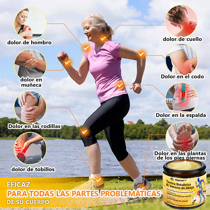 AGUIJON DE ABEJAS PARA ALIVIO Y TRATAMIENTO DEL DOLOR ROPCEER™ - CICATRIZANTE DE HUESOS